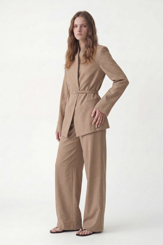 Antioch Women's Blazer Jacket with Linen Blend