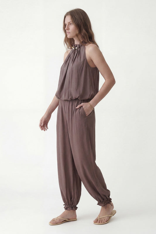 100% Lyocell Blouse and Pants Set