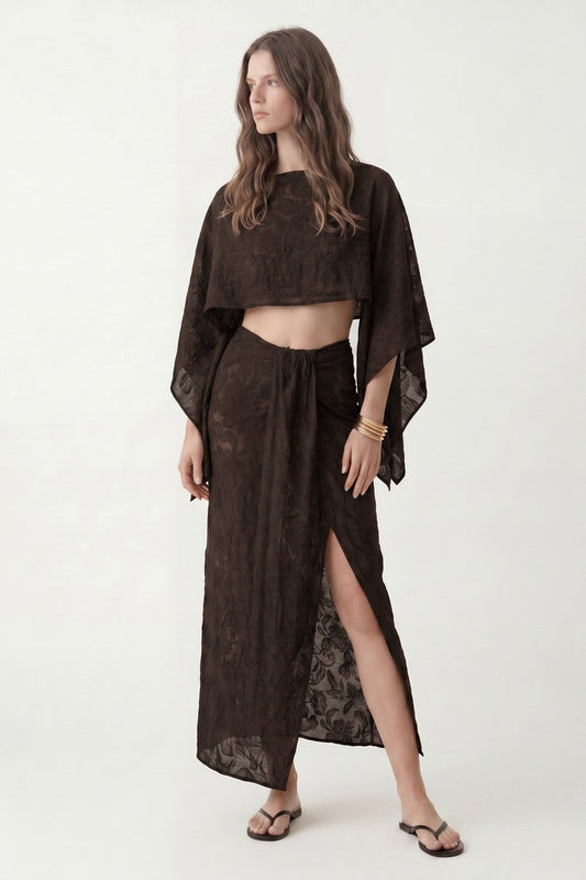 Textured Pareo Set