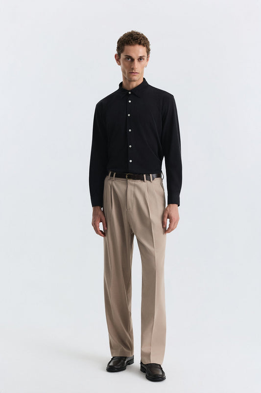 Relaxed-Fit Shirt with Lyocell Blend