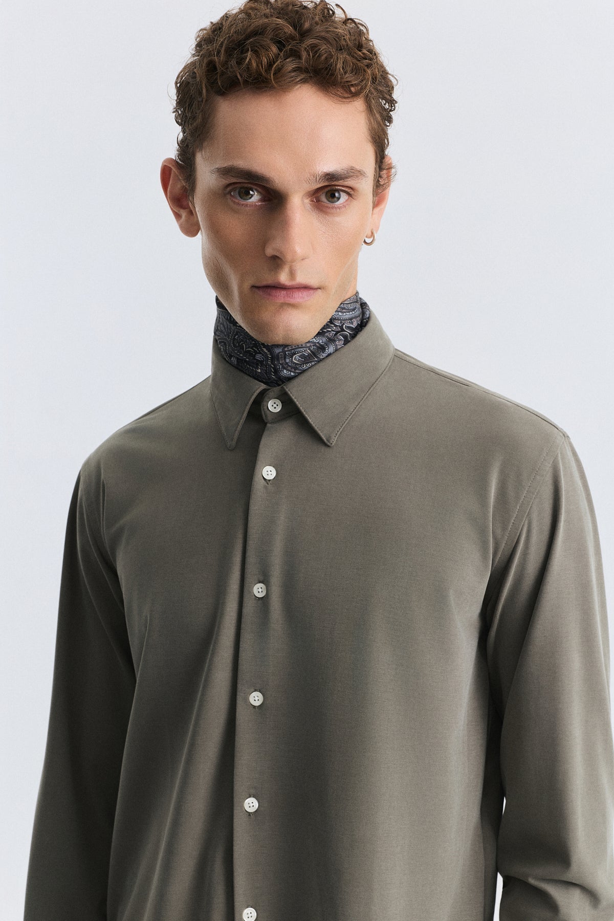 Relaxed-Fit Shirt with Lyocell Blend