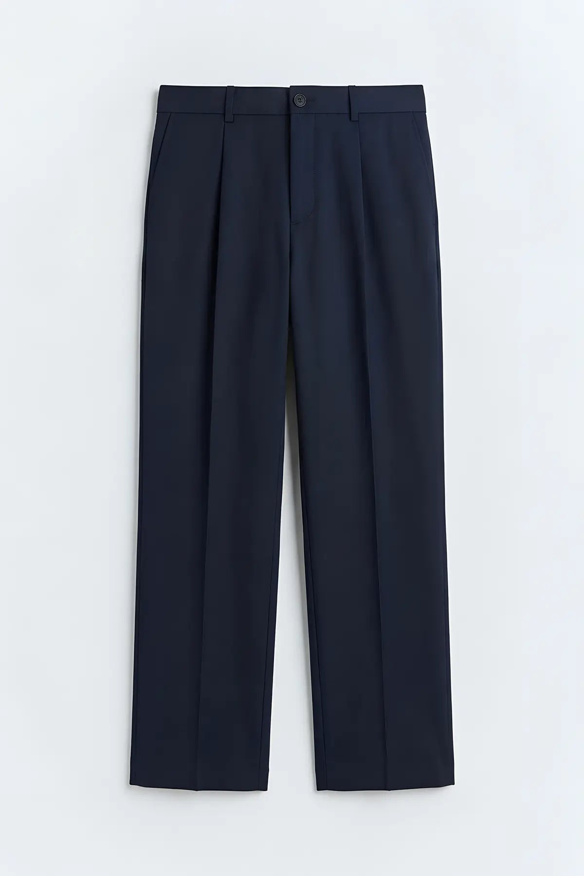 Regular Fit Pileli Pantolon - on gorunum