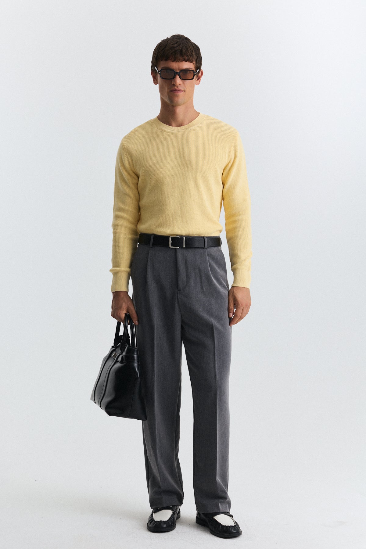 Textured Men's Sweater