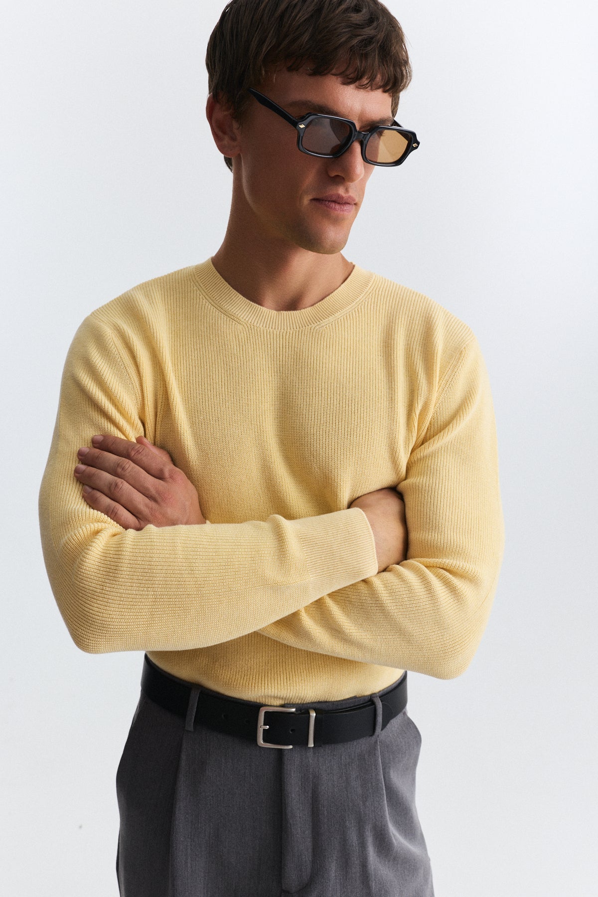 Textured Men's Sweater