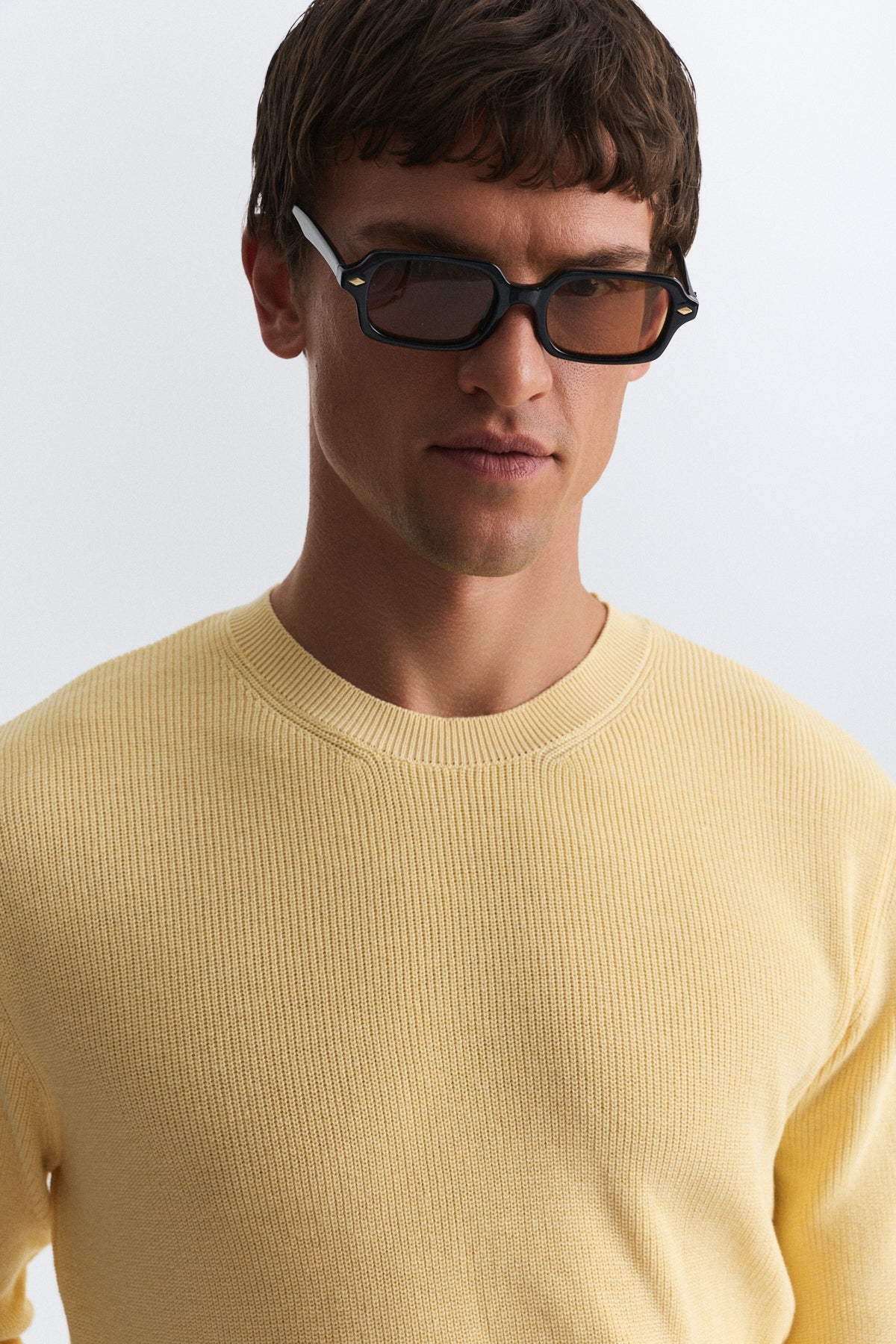 Textured Men's Sweater