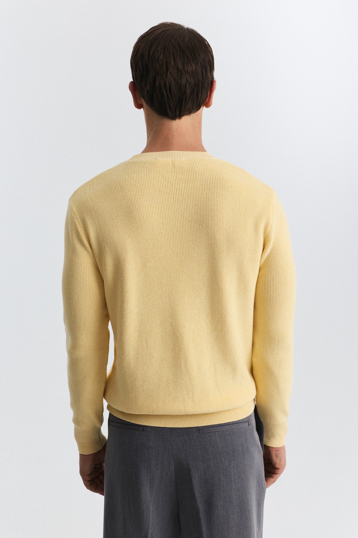 Textured Men's Sweater
