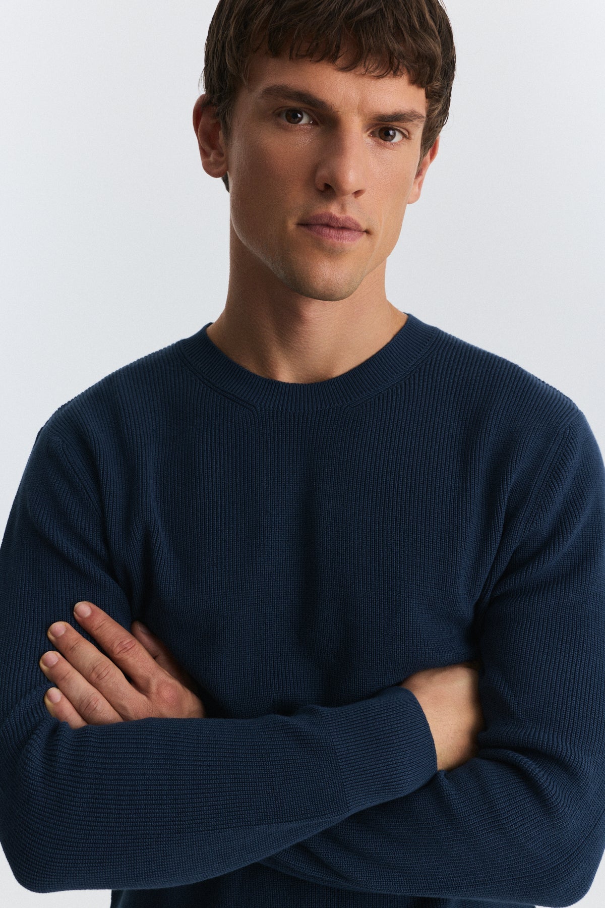 Textured Men's Sweater
