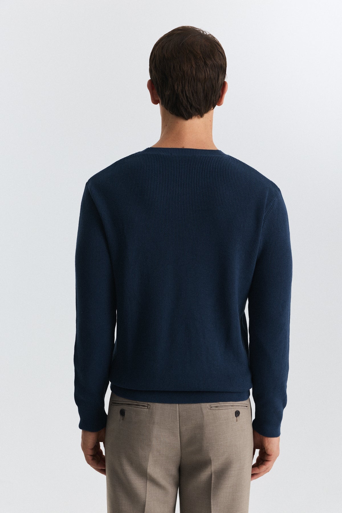 Textured Men's Sweater