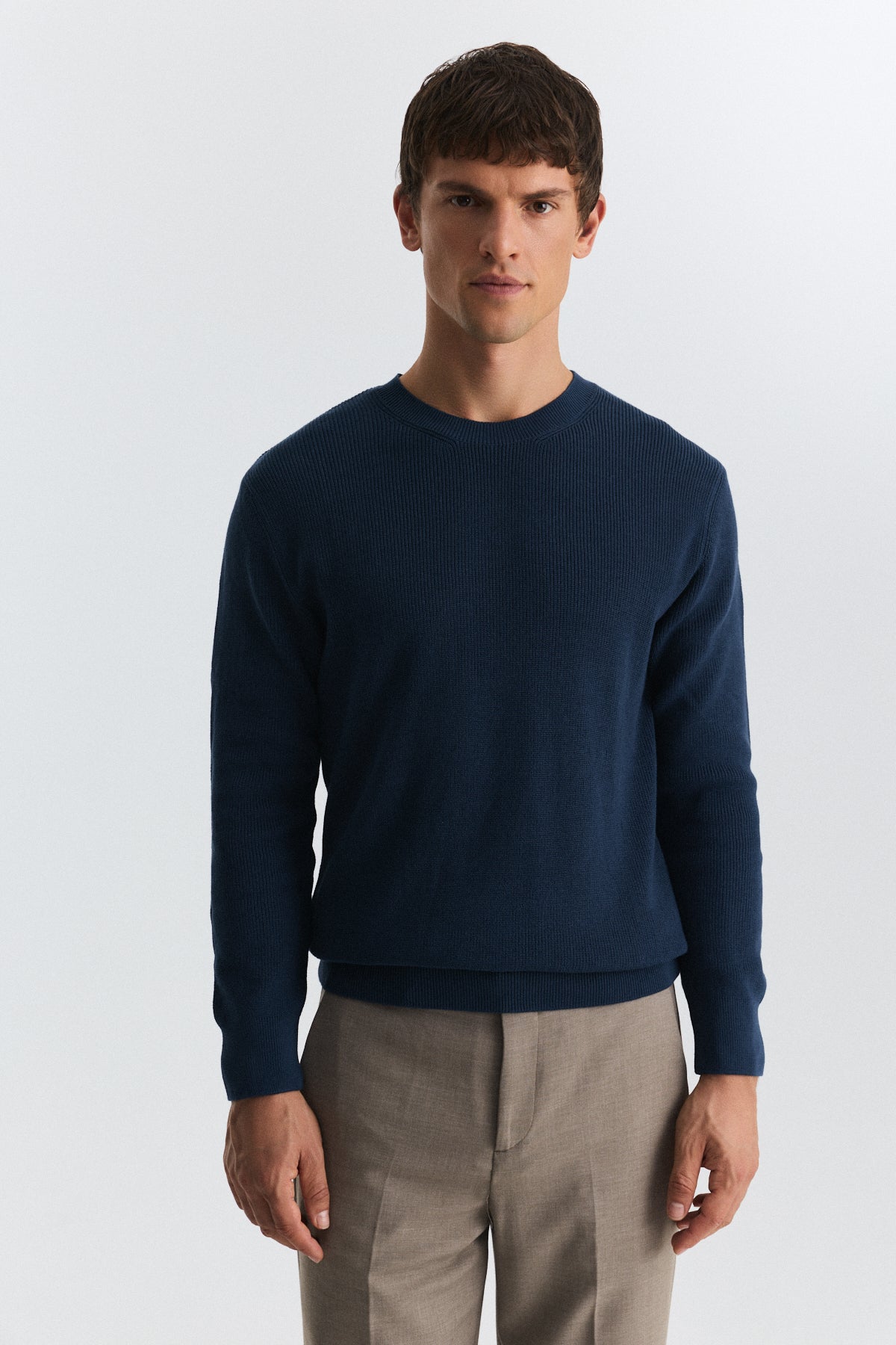 Textured Men's Sweater