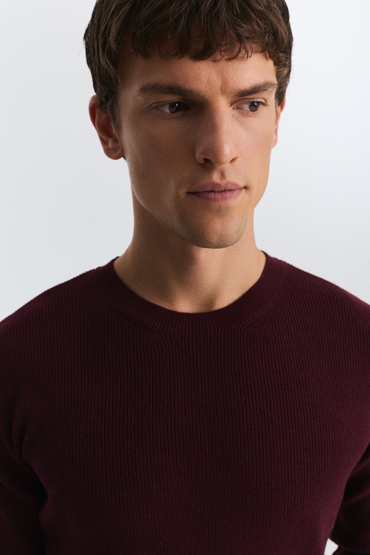 Textured Men's Sweater