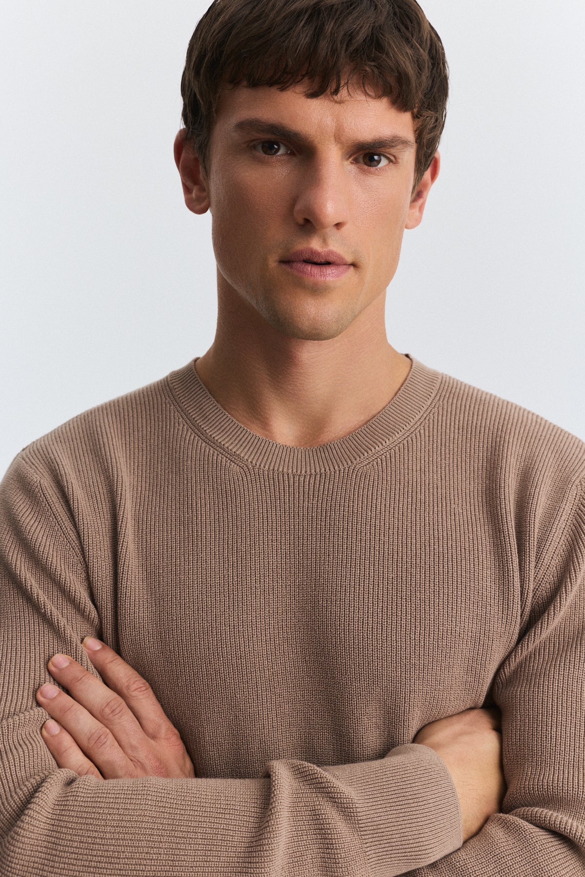 Textured Men's Sweater