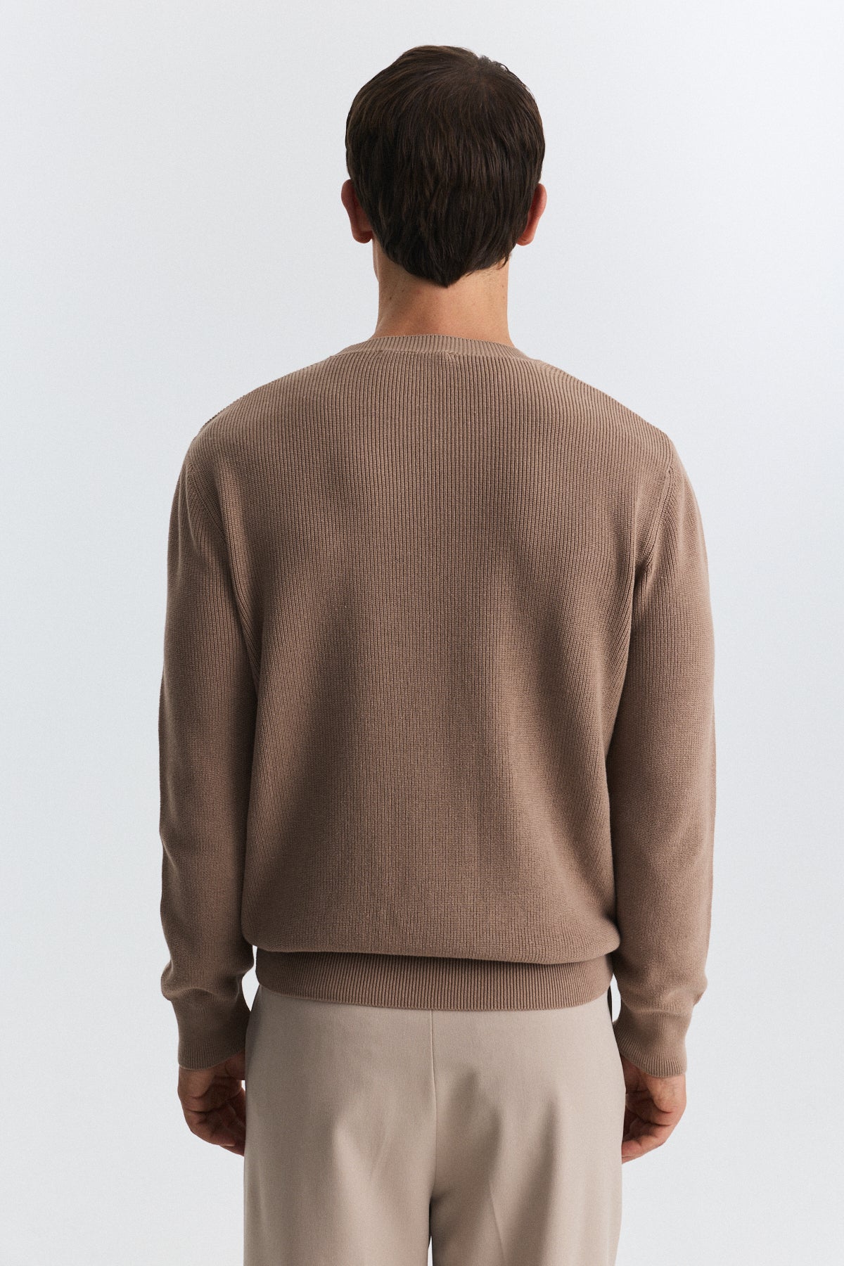 Textured Men's Sweater