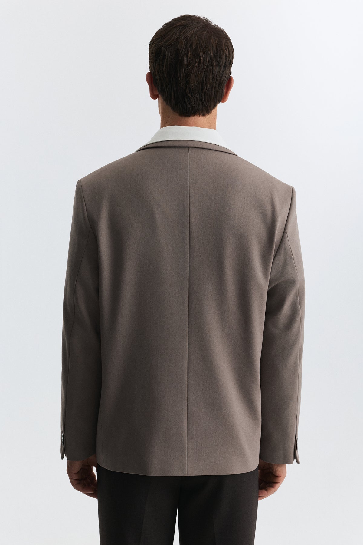 Relax Fit Double-Breasted Men's Blazer
