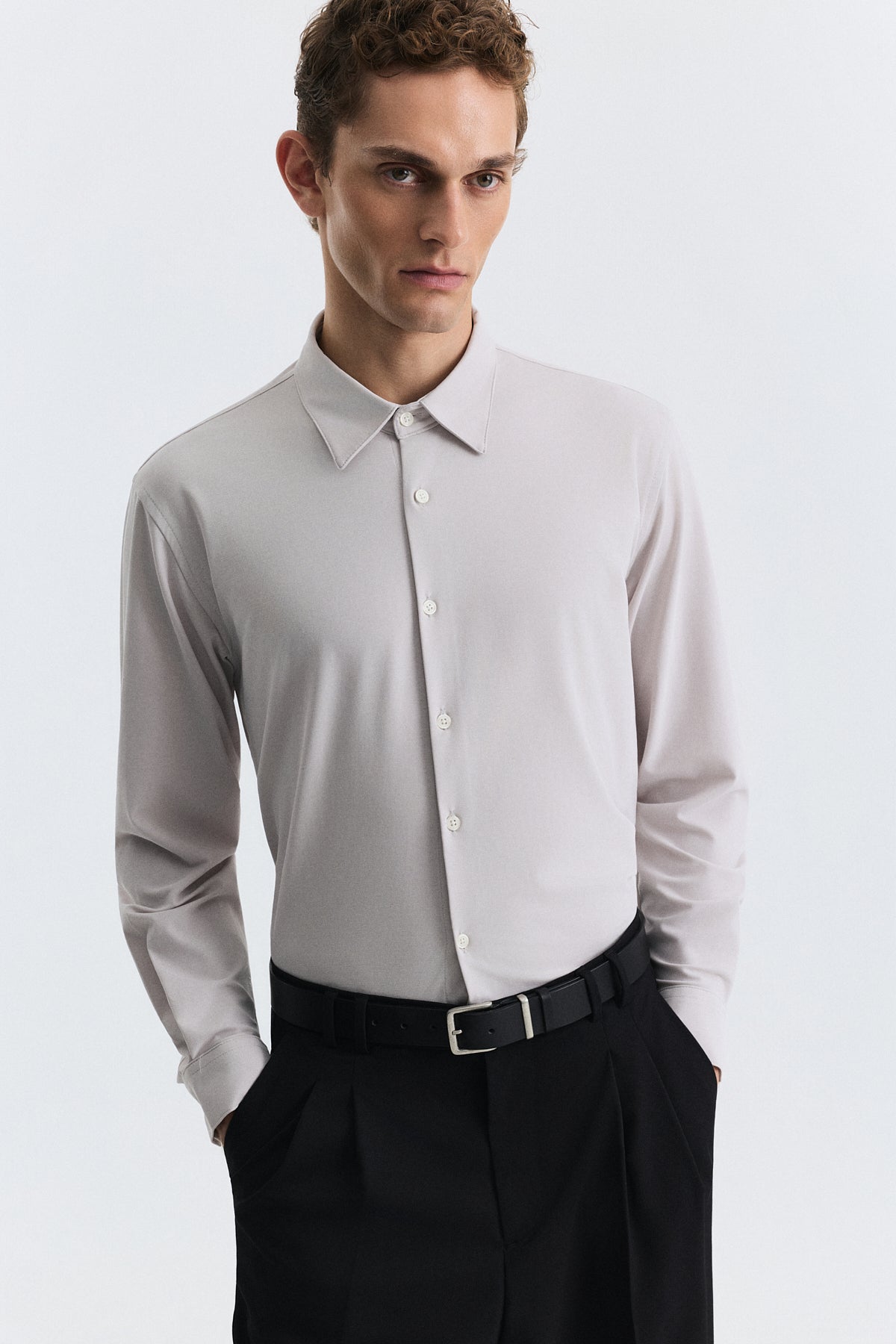 Relaxed-Fit Shirt with Lyocell Blend