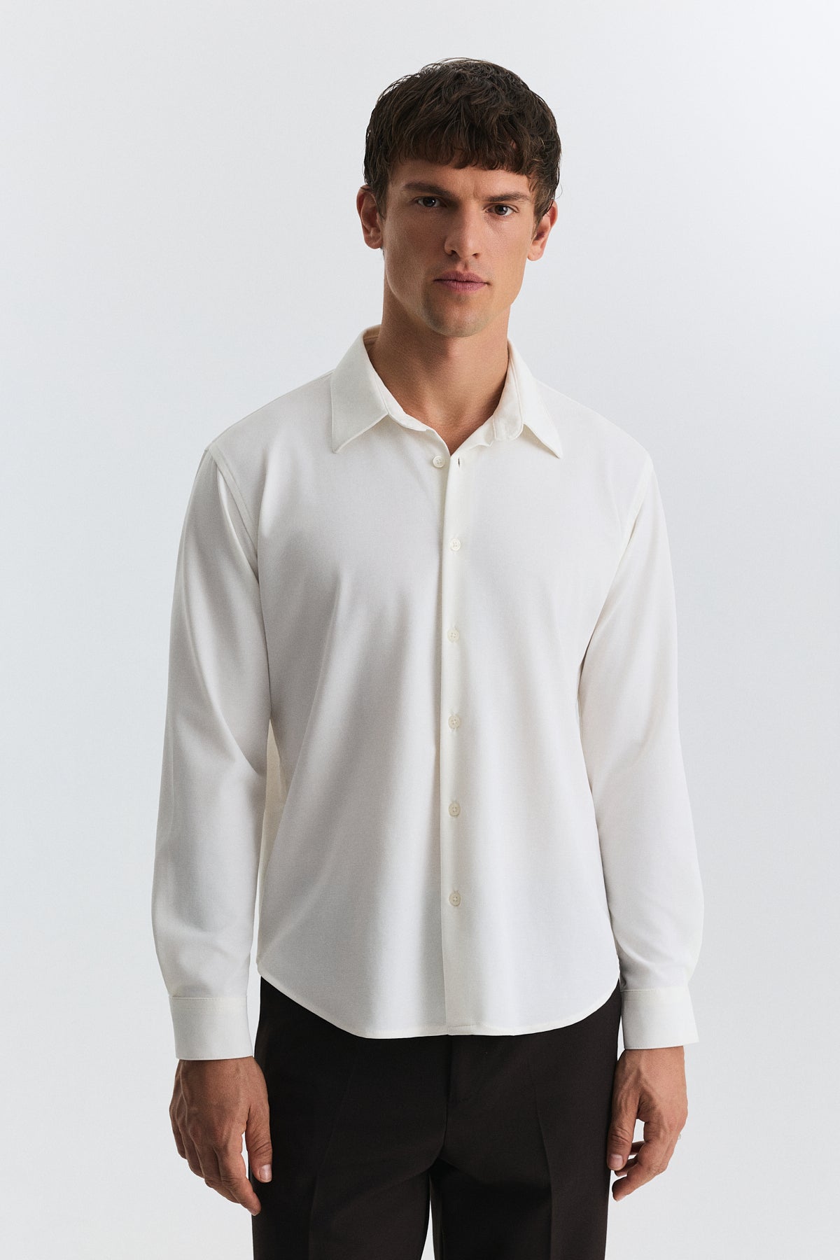 Relaxed-Fit Shirt with Lyocell Blend
