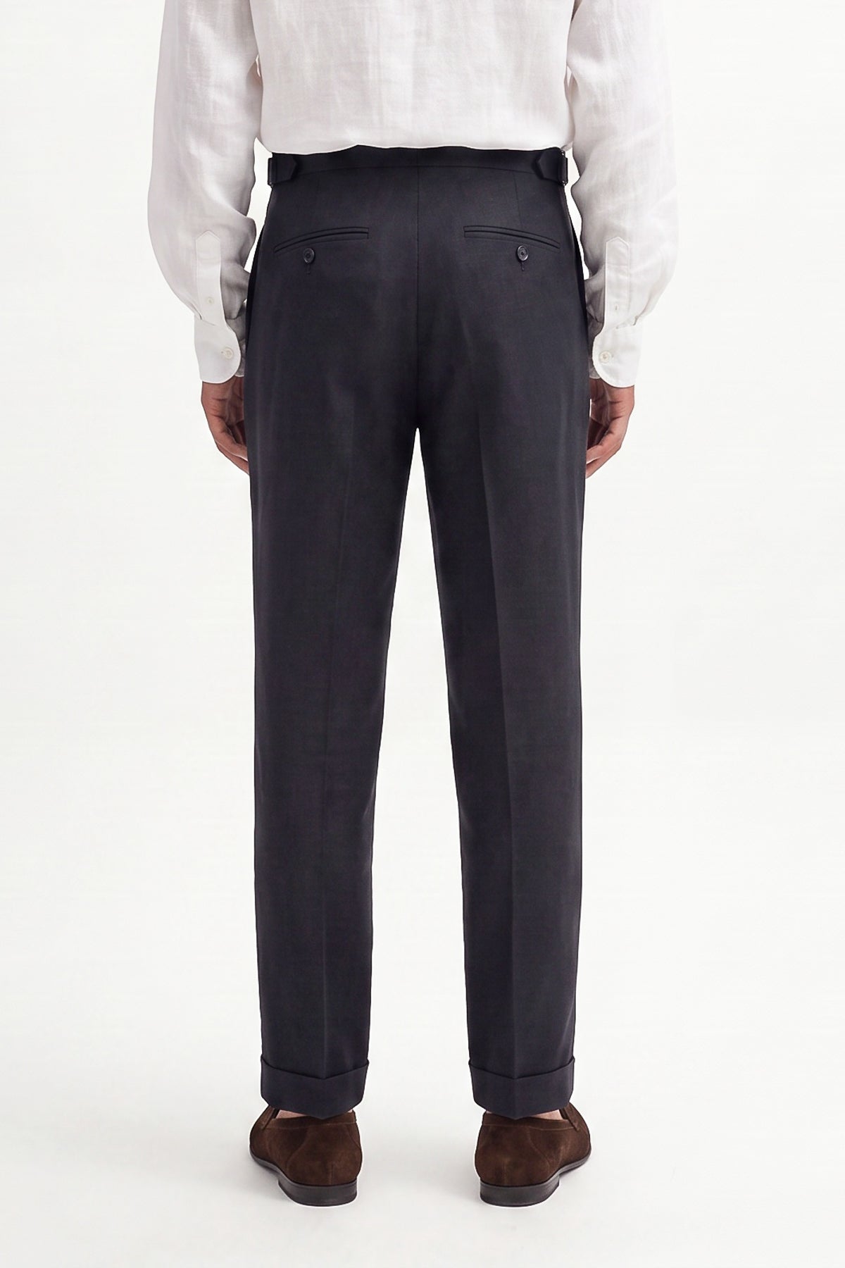 100% Linen Pants with Bow Detail