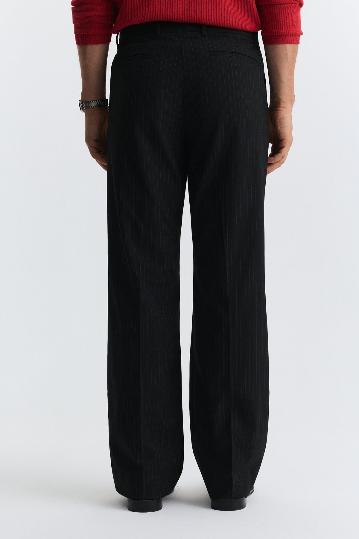 Relaxed-Fit Striped Pants