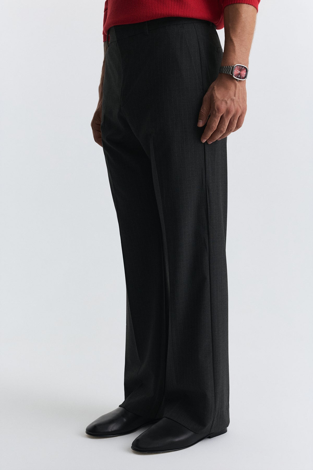 Relaxed-Fit Striped Pants
