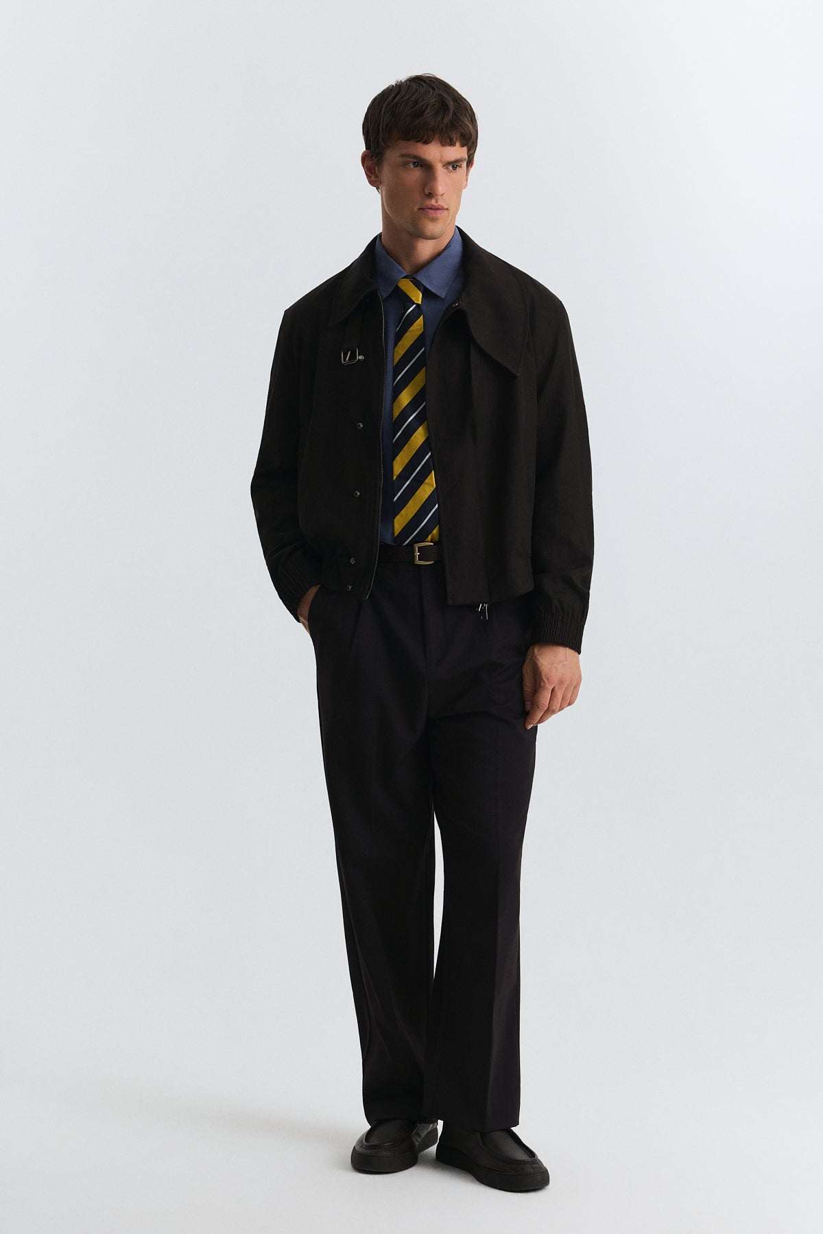 Asymmetrical Collar Jacket