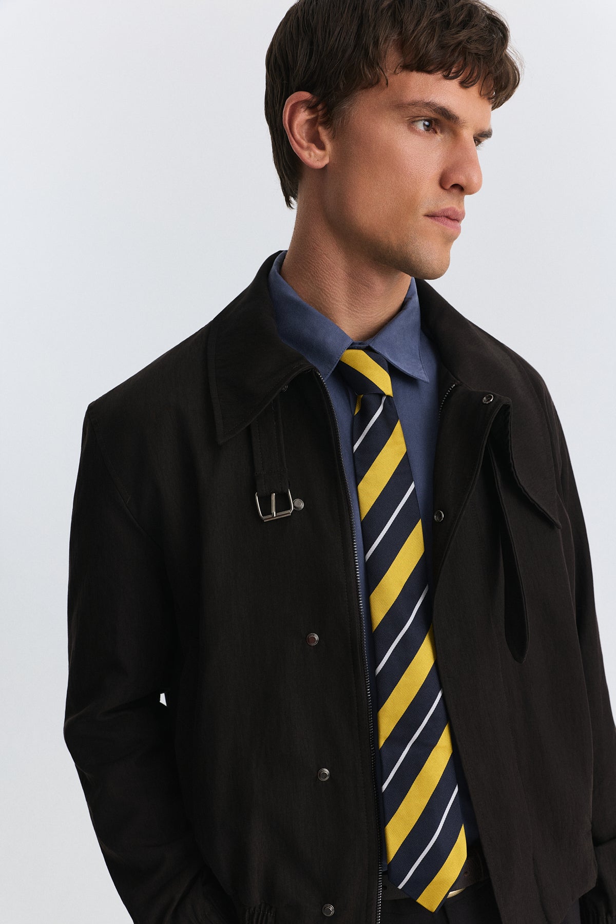 Asymmetrical Collar Jacket