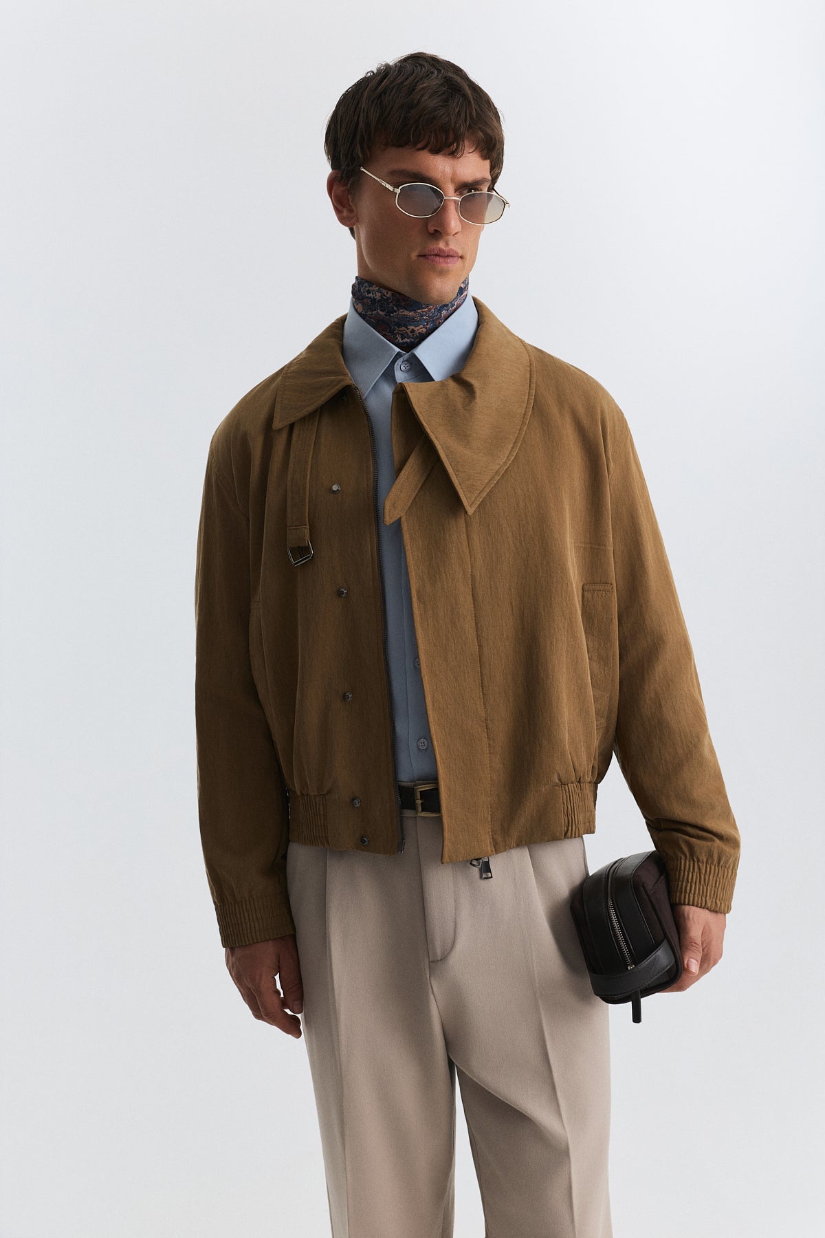 Asymmetrical Collar Jacket