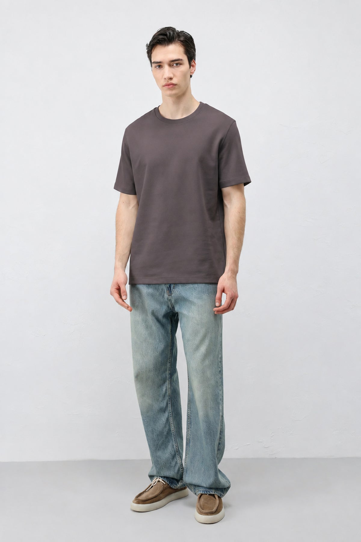 Regular Fit Basic Men's T-Shirt