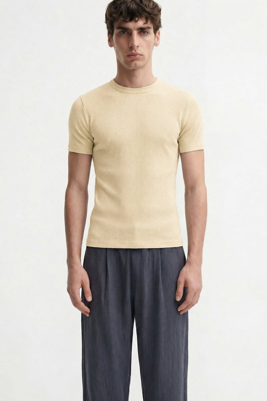 Textured Men's T-Shirt