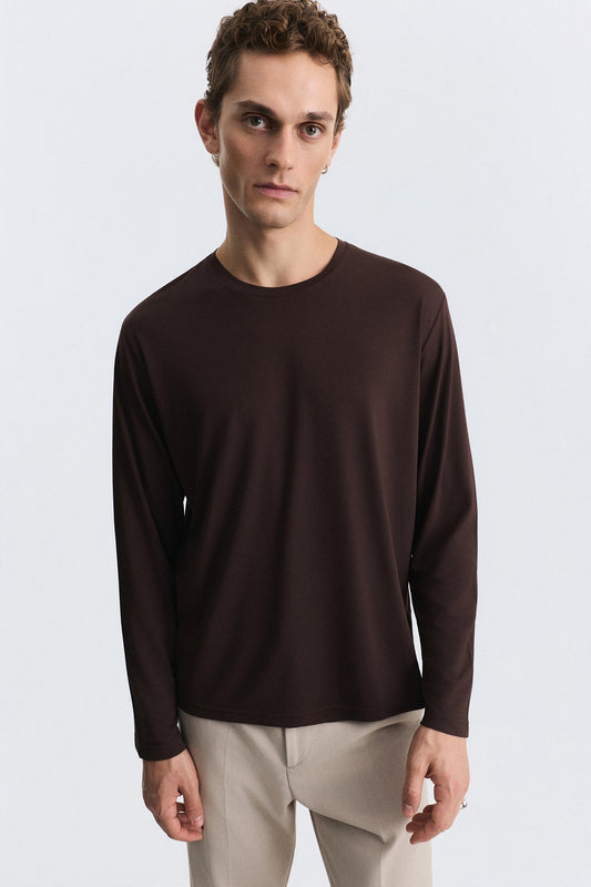 Relax Fit Long-Sleeve T-Shirt