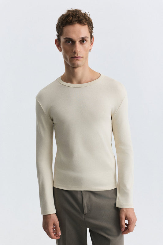 Cotton Long-Sleeve T-Shirt
