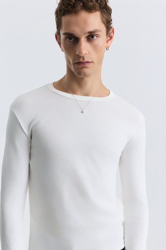 Cotton Long-Sleeve T-Shirt