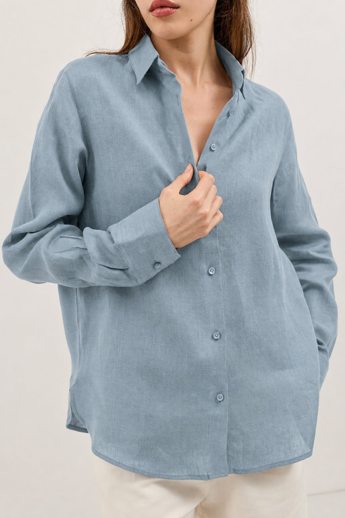 100% Linen Women's Shirt