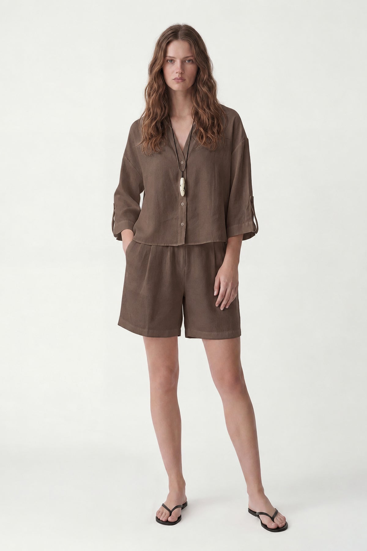 Women's Shorts with Lyocell Blend