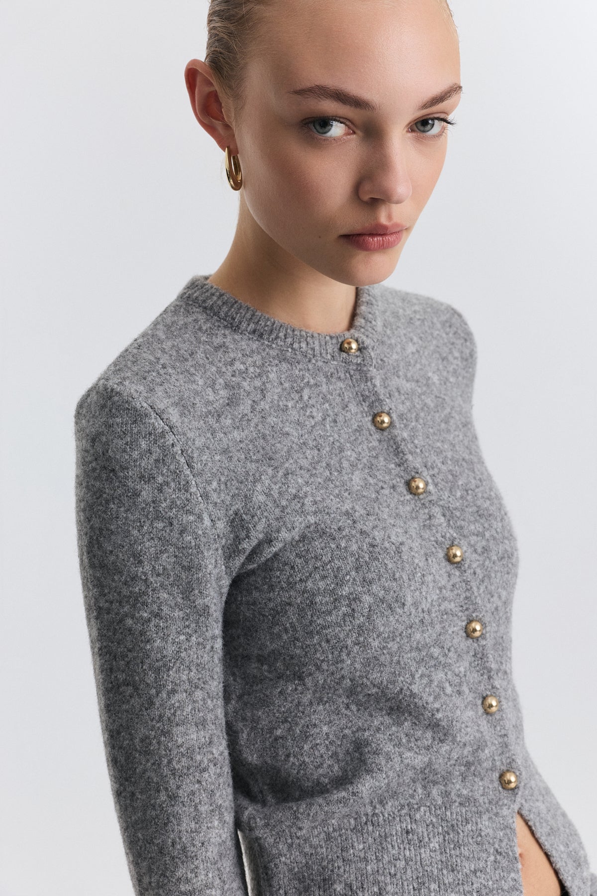 Soft-Textured Cardigan