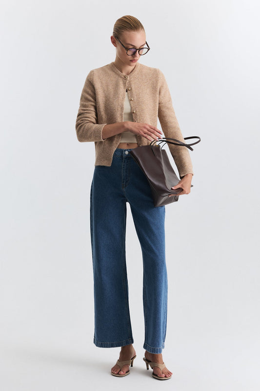 Soft-Textured Cardigan