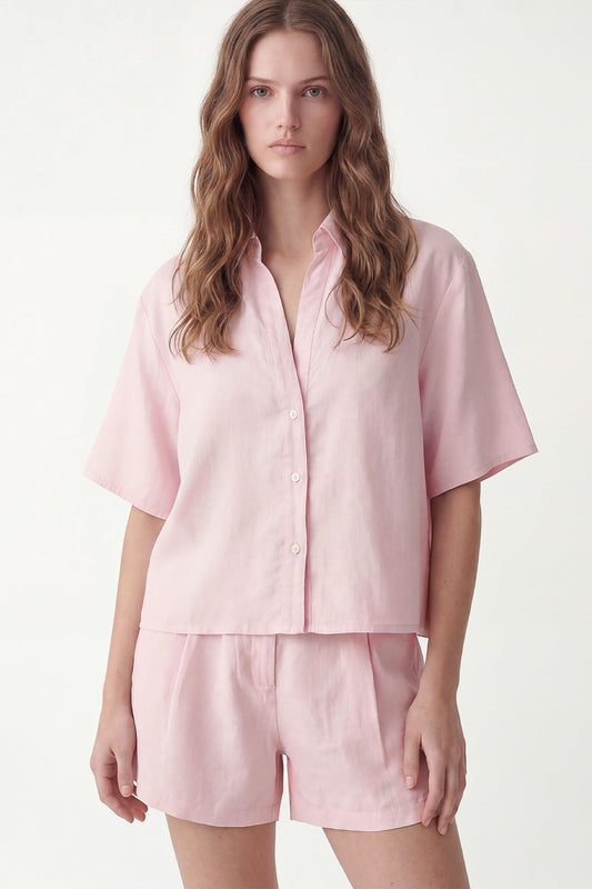100% Lyocell Shorts Set