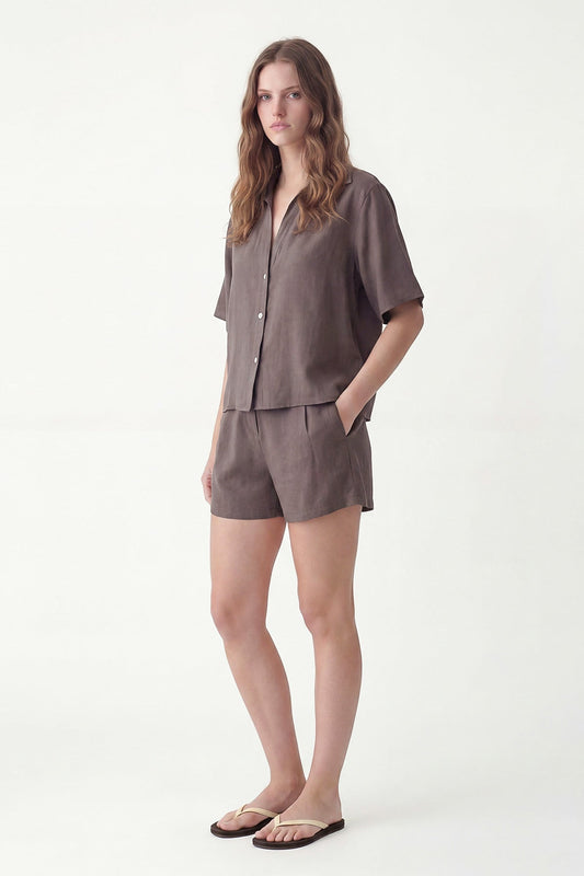 100% Lyocell Shorts Set