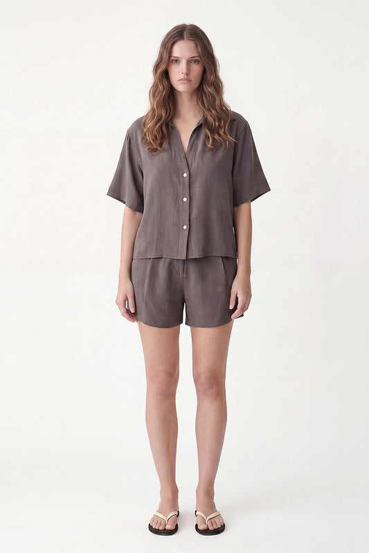 100% Lyocell Shorts Set