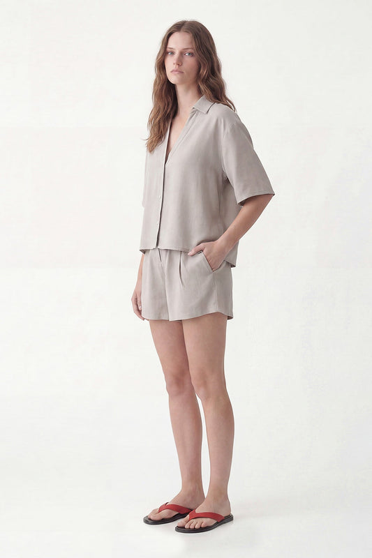 100% Lyocell Shorts Set