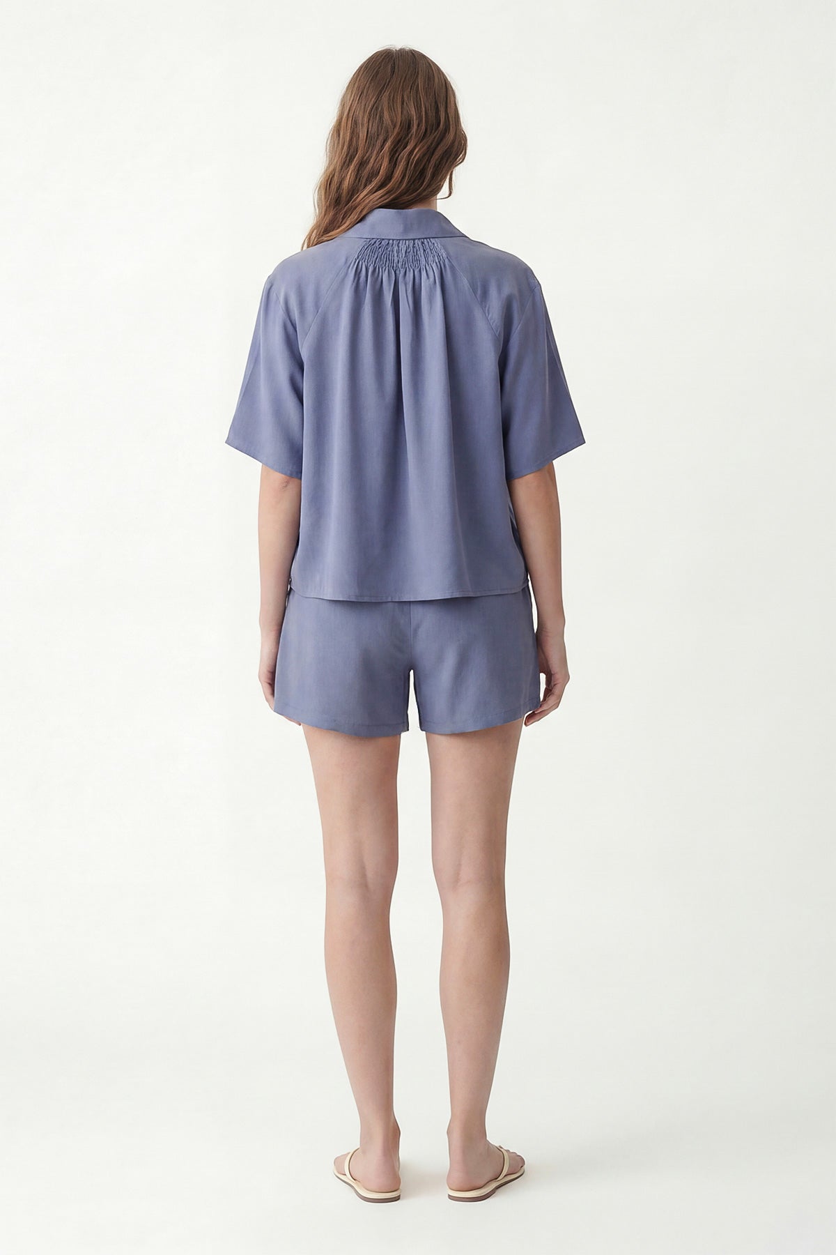 100% Lyocell Shorts Set