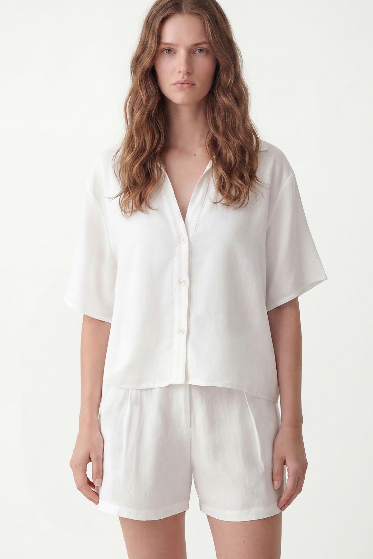 100% Lyocell Shorts Set