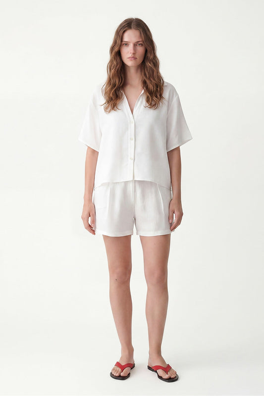 100% Lyocell Shorts Set