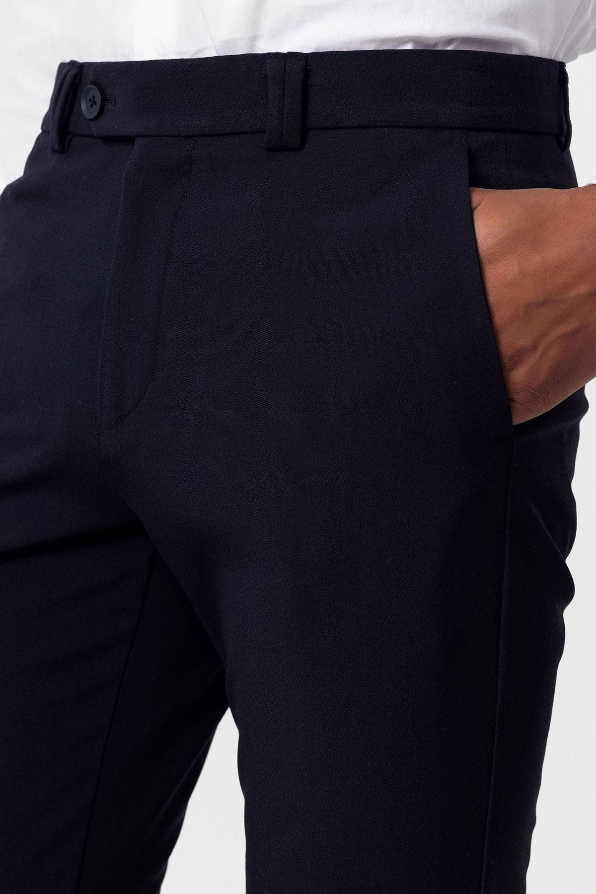 Men's Slim-Fit Fabric Pants