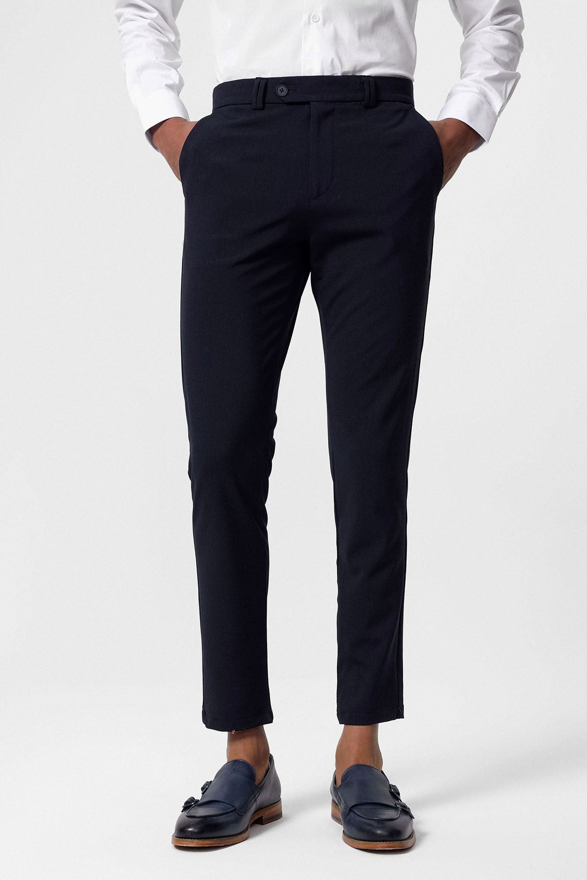 Men's Slim-Fit Fabric Pants