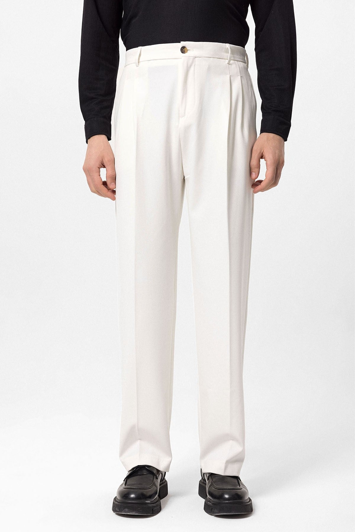 Antioch High-Waisted Pleated Relaxed-Fit Men's Pants