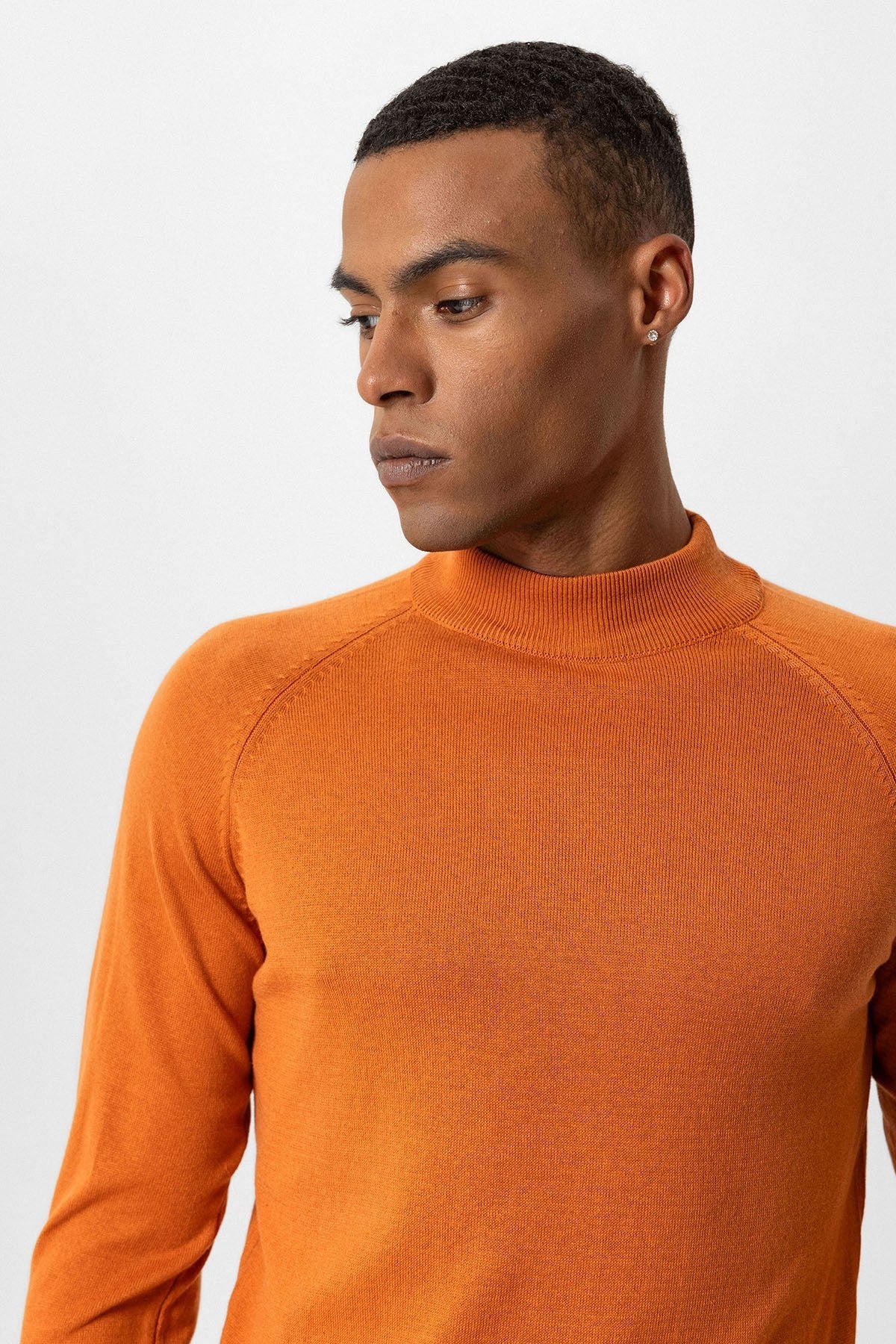 Antioch Men's Half-Turtleneck Sweater