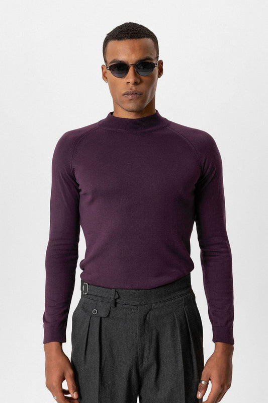 Antioch Men's Half-Turtleneck Sweater