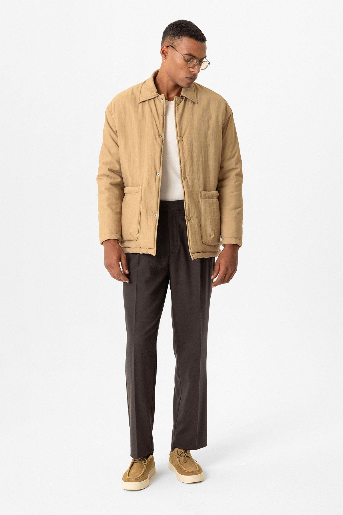 Antioch Lightly Padded Pouch-Pocket Men's Jacket
