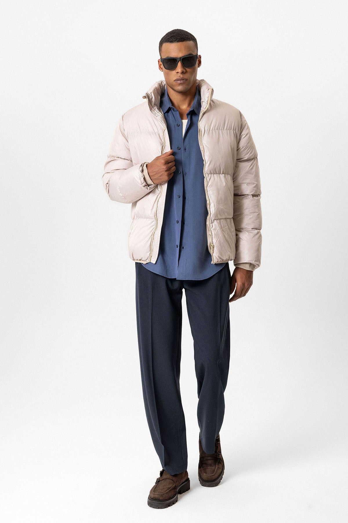 Antioch Stand-Up Collar Rubber Inflatable Jacket