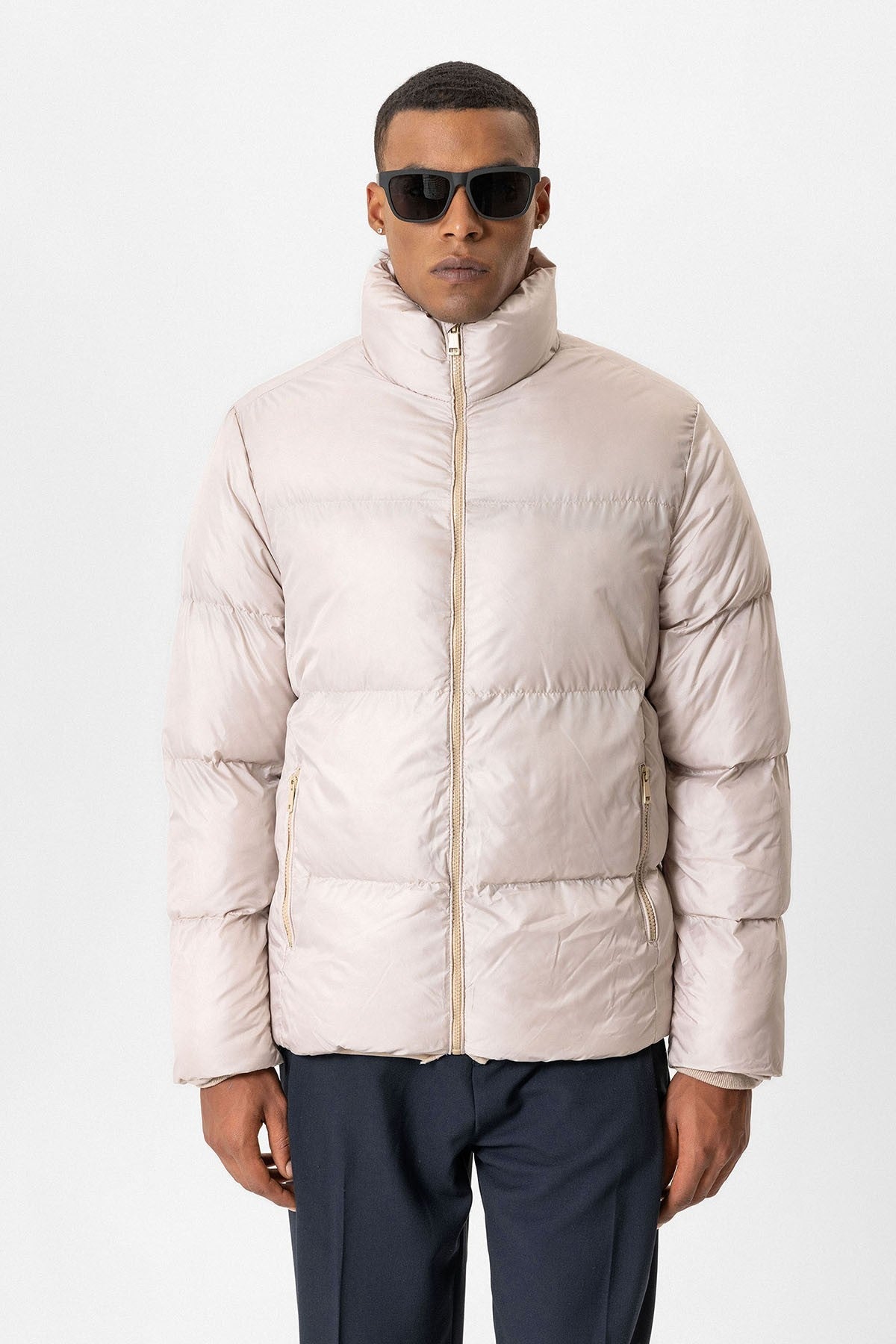 Antioch Stand-Up Collar Rubber Inflatable Jacket
