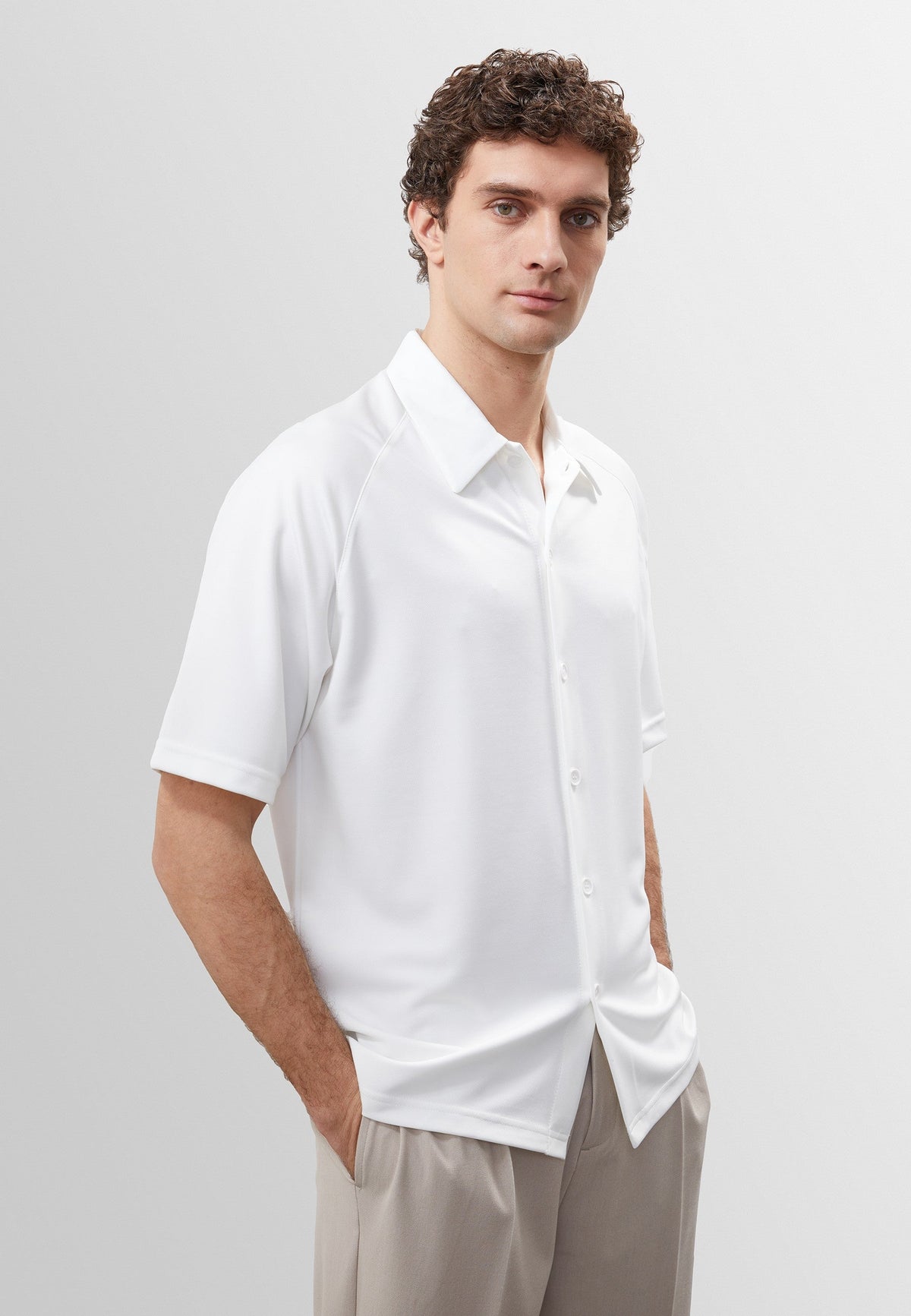 Antioch Oversized Short-Sleeve Men's Shirt